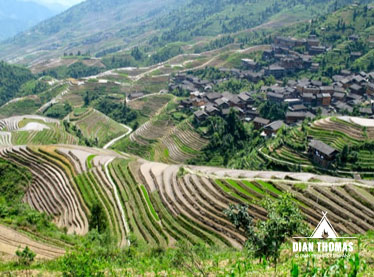 Built over 700 years ago these rice terraces are still farmed every day.